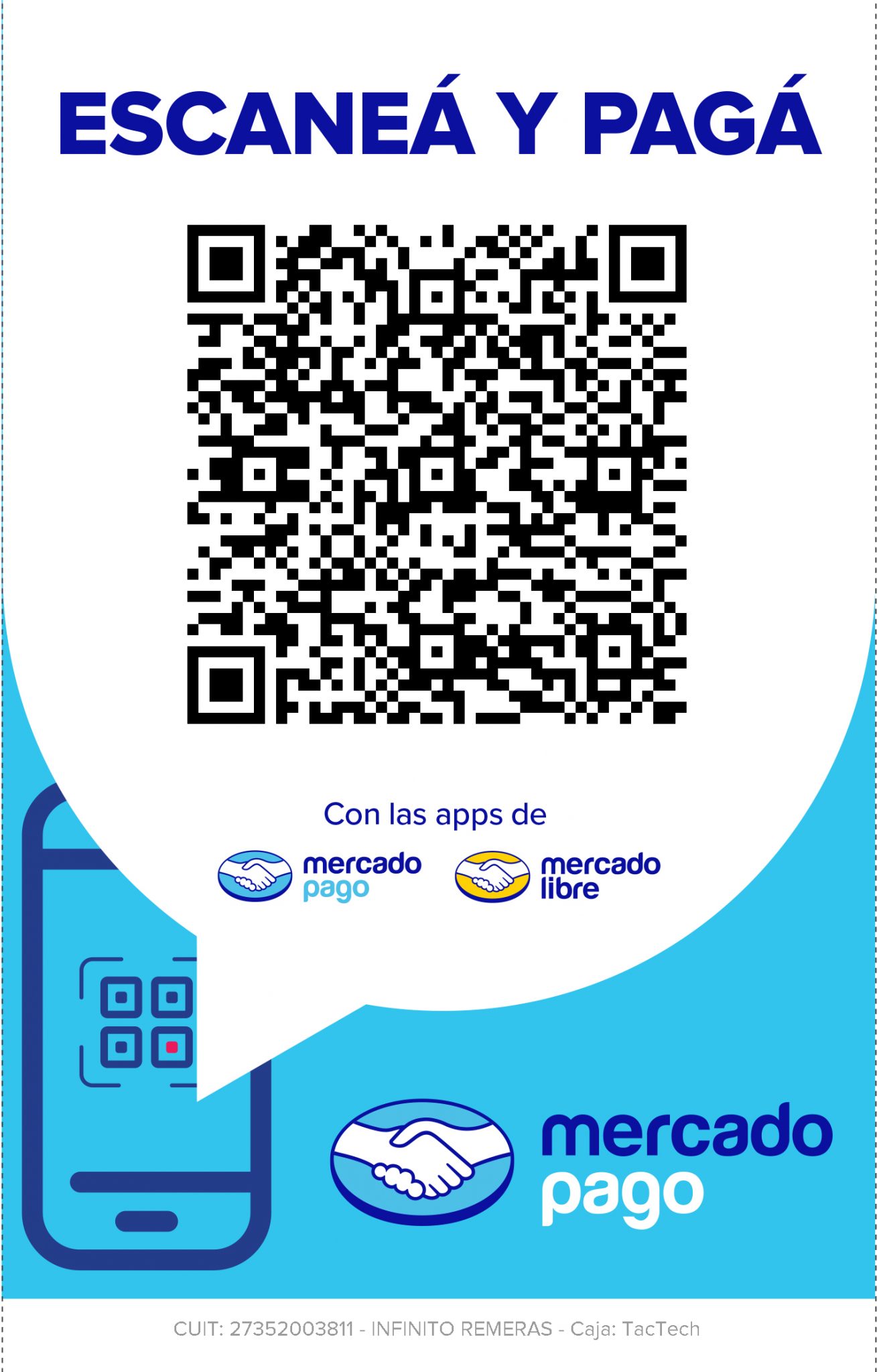 PAGO QR MERCADOPAGO - Tac Tech